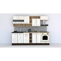 Bucatarie COSSY NEW 260 Wenge / Decor K001